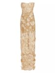 Maxi Dress in Gold & Floral